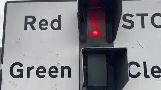 Halogen warning lights at Common Lane footpath level crossing, Somerset