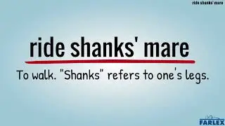 ride shanks' mare