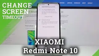 Check Total Screen Time - XIAOMI Redmi Note 10 & Battery Options