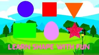 Shape Song for Kids | Learn Shapes with Fun | Circle, Square, Triangle & More | #ShapeSong