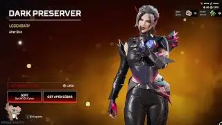 New Legendary Skin for Alter (Dark Preserver), S23 Void Mercenary. [Apex Legends -Highlight- Nov.24]