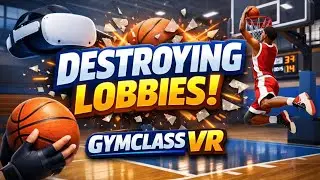 Gym class vr gameplay(NO TALKING)first video!!#gymclassvr