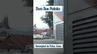 Dua Bus Palala Beriringan Menuju Pulau Jawa