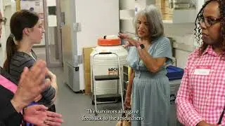Breast Cancer Survivors Tour Research Labs