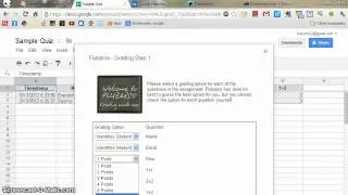 Using Flubaroo for a Self Grading Quiz