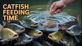 I Found a Secret Catfish Spot While Feeding Ducks
