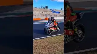 Practice Start for Kyle Payne! 🔥💪🏻 #motogp #juniorgp #shorts