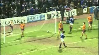 Season 1992-93 - Motherwell Vs Rangers (23rd February 1993)