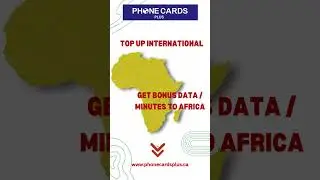 Send mobile credit to loved ones in Africa and get Bonus Data & Minutes 💛