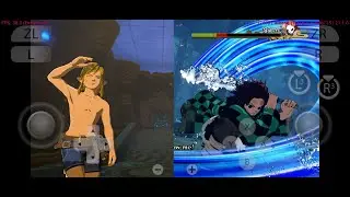 Nintendo Switch Emulator Gameplay | Legend of Zelda AND Demon Slayer Gameplay