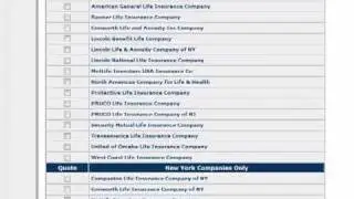 Pick the Companies for the Term Life Quote Engine.mp4