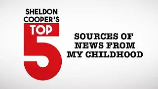 Sheldon Cooper's Top 5 Sources of News From Childhood | Young Sheldon S04 E02 [CLIP]