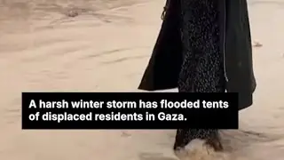 Gaza battles the cold as winter deepens the humanitarian crisis. ❄️