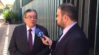 Igor Taques entrevista deputado tampinha