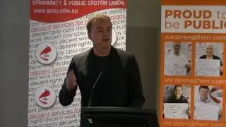 Jim Stanford - Inequality, Public Services And The Future Of Work