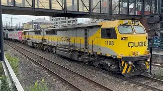 17/12/25 - QUBE 1411 passing Dulwich hill with 1108 and 1101