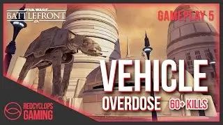 STAR WARS Battlefront | VEHICLE OVERDOSE  | Walker Assault | 60+ Kills [PS4] GAMEPLAY 5
