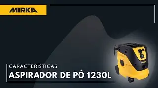Características do Aspirador de Pó 1230L | Mirka