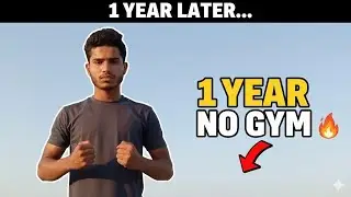 👉 1 Year Fitness Transformation Without Gym | My Real Journey 2026 