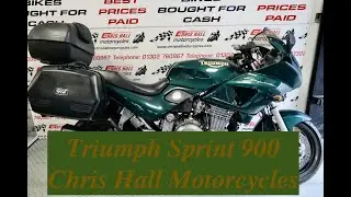 Triumph Sprint 900 1996 года продается @chrishallmotorcycles #мотоциклы #triumphsprint #triumph