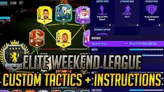BEST FIFA FORMATIONS + TACTICS!?!? WIN MORE WEEKEND LEAGUE GAMES!!! FIFA 21 Ultimate Team