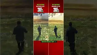 GTA 5 LEGACY VS GTA 5 ENHANCED - WATER DETAILS #gta5 #gta5enhanced #gaming #shorts #rockstar