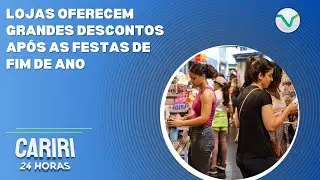Lojas oferecem grandes descontos ap&oacute;s as festas de fim de ano
