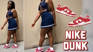 Nike Dunk Low University Red Unboxing and Styling