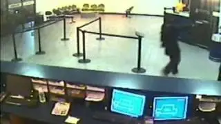 Armed robbery caught on CCTV