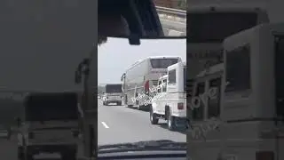 Delhi and Lahore bus heavy duty security Police