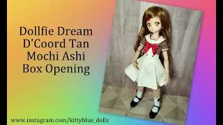 Dollfie Dream D'Coord Mochi Ashi Box Opening