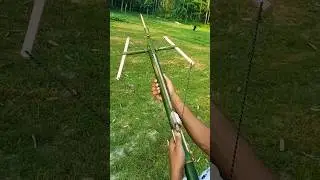 Bamboo Creations with bow & Slingshots #bamboo #Diy