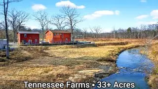 Tennessee Farms For Sale | 33+ Acres | Tennessee Land For Sale | Extended Family Rentals Creeks