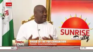 How Ali Modu Sheriff Became PDP Chairman -- Gov. Wike