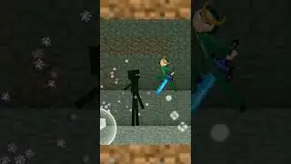 Stickman vs craftsman ***lv16*** #shorts