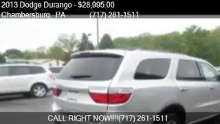 2013 Dodge Durango Crew AWD 4dr SUV for sale in Chambersburg