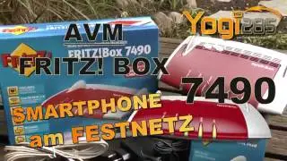 AVM FRITZ! Box 7490: Smartphone als Festnetz-Telefon nutzen (z.B. iPhone, Samsung Galaxy, etc)