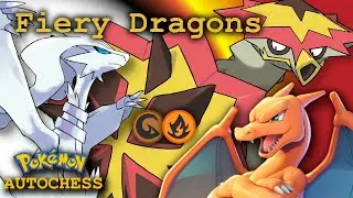 Fiery Dragons against strong Faeries (Pok&eacute;mon Autochess)