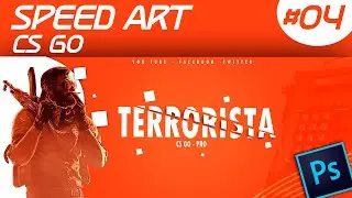 SPEED ART BANNER - CS GO (PHOTOSHOP)