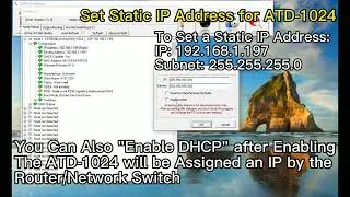 【DOREMiDi】How to set the IP address of Art-Net To DMX 1024 (ATD-1024)