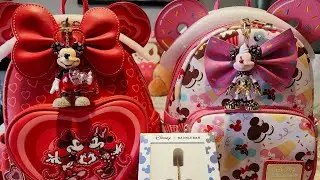 Mickey Mouse Icecream Baublebar bag charm and Mickey Icecream and Donuts Loungefly backpack