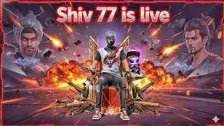 Shiv 77 LIVE 🔴 FREE FIRE LIVE STREAM ☠️ I'D REACTION