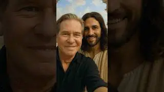 Jesus Welcomes Val Kilmer to Heaven ✨ A Star Rises Eternal #shorts #tribute