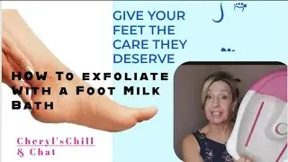 The Secret To Solving Dry Cracked Feet! (Foot Milk Scrub)