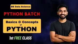Basic Concepts of Python | Paid Batch | Free Live Class