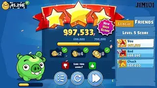 J1M101 ANGRY BIRDS FRIENDS TOURNAMENT THIS WEEK LEVEL 5 ALL LEVELS  14.09.24 #209