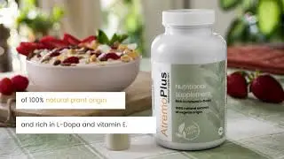 AtremoPlus is a food supplement rich in L-Dopa 100% of natural origin.