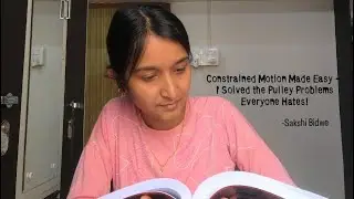 IIT - JAM Physics | Constrained Motion Made Easy - I Solved the Pulley Problems Everyone Hates!