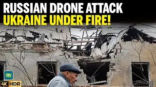 Russia's Back-To-Back Drone Attacks Devastate Ukraine | Donetsk, Kyiv Attacked | N18G | 4K