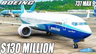 Внутри Boeing 737 Max 9 стоимостью 130 миллионов долларов
